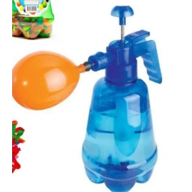 Water Filler Kit Water Fight Easy-to-Use Balloon Inflator Comes with 100 Water Balloons for Outdoor Fun Large Capacity